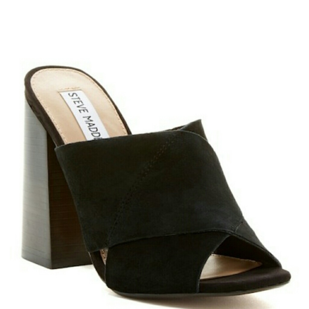 Steve madden kristal mule heels
